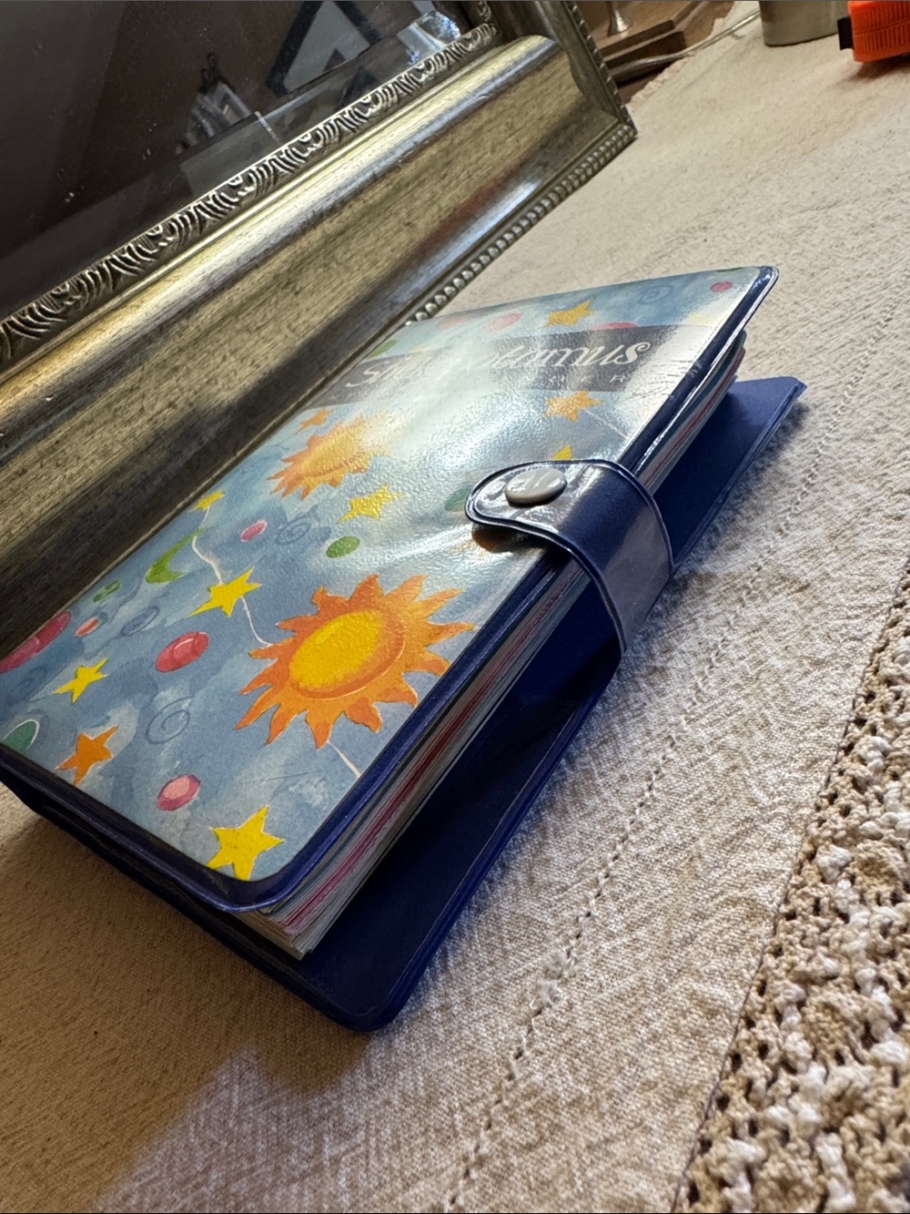 Stickopotamus Pocket Sticker 6-Ring Binder Album Sun Stars Book & Collection - Picture 5 of 5